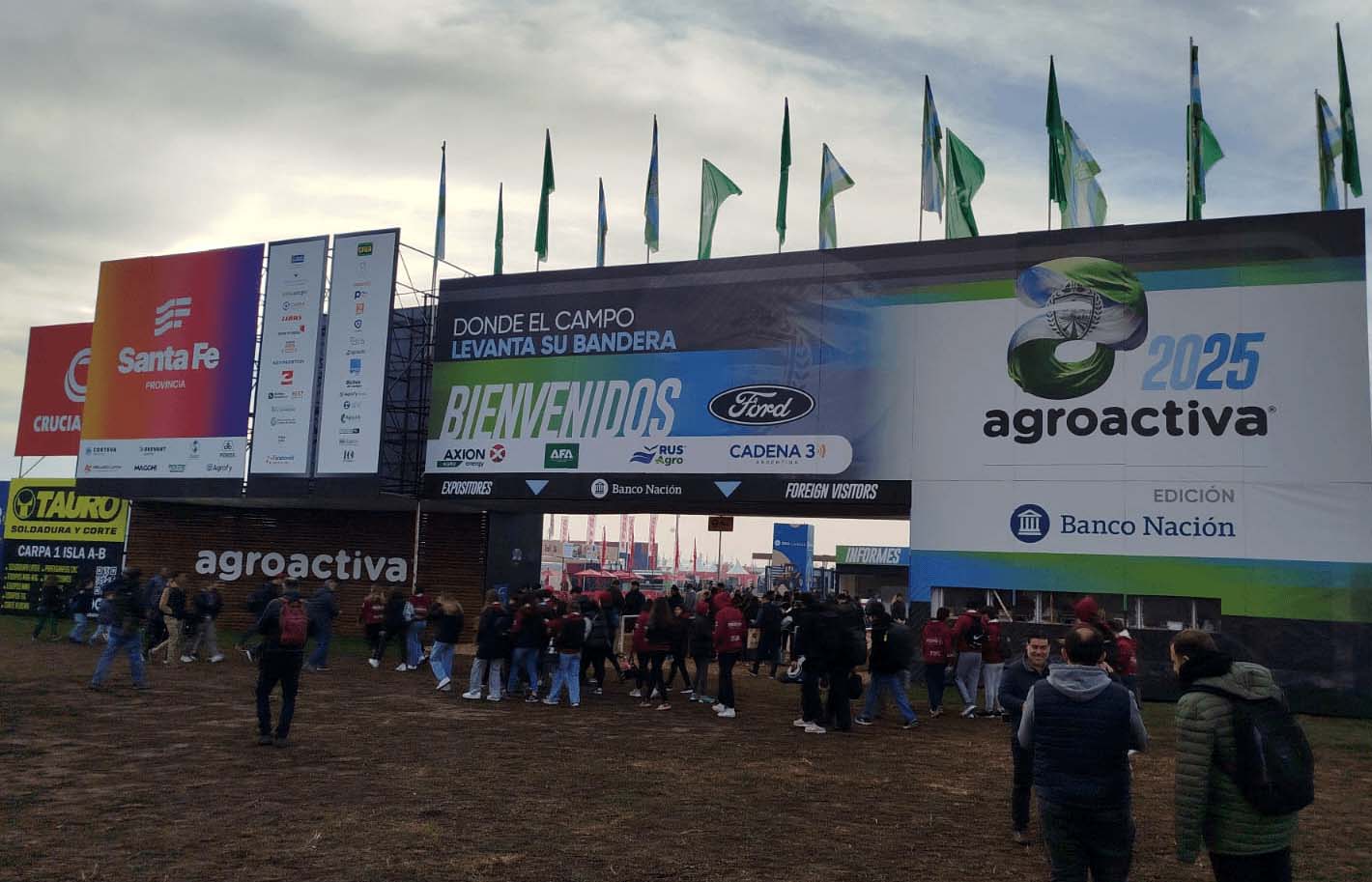 Stands en Agroactiva 2026 con financiación en 12 cuotas de Banco Nación