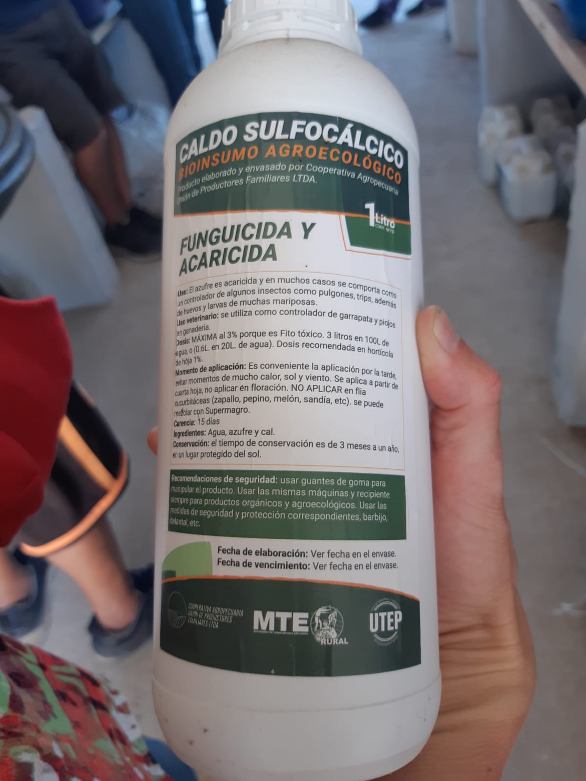Chaco, capacitación sobre uso de bioinsumos como insecticidas
