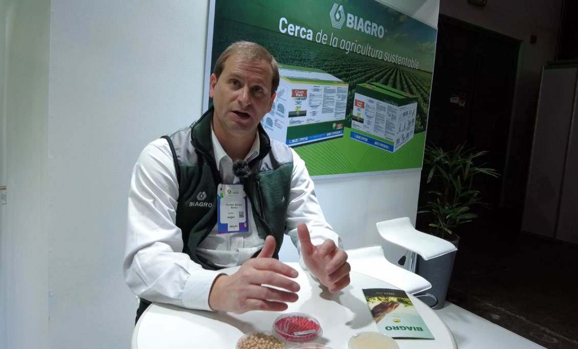 Biagro se relanzó en el Congreso de Aapresid como empresa de biológicos