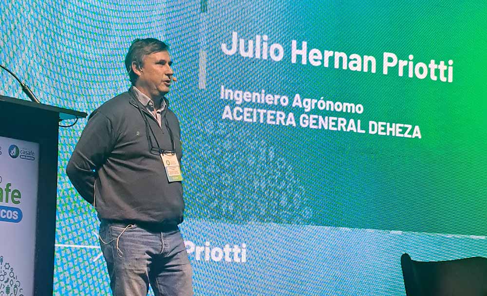 Julio Priotti AGD: "Sepultamos el barbecho químico, nosotros intensificamos y reducimos el estrés"