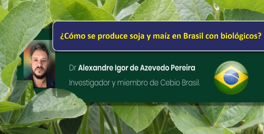 Alexandre Igor de Azevedo Director General do Cebio. Goias Brasil. Disertación en EnBio 2024