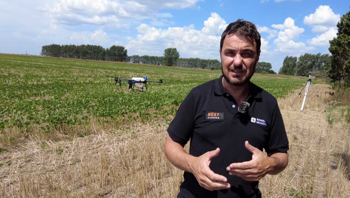 Next Siembra: Presentan la marca de dron número uno en EE.UU.